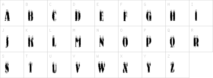 Uppercase characters