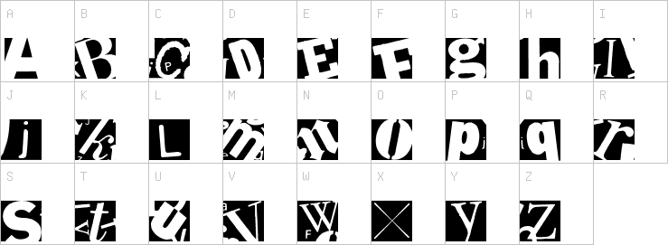 Uppercase characters