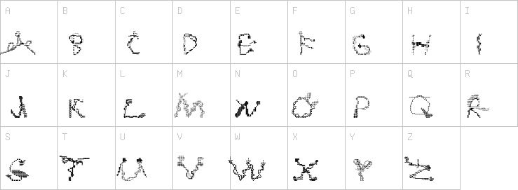 Uppercase characters