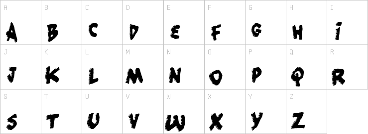 Uppercase characters