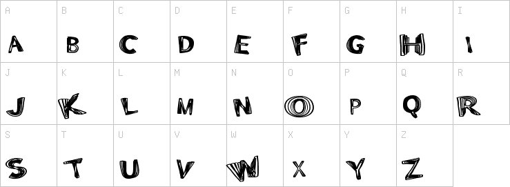 Uppercase characters