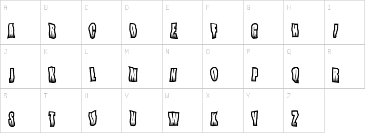 Uppercase characters