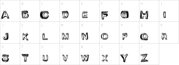 Uppercase characters