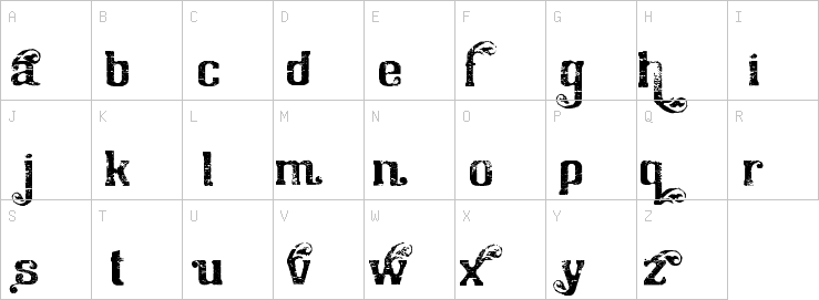 Uppercase characters