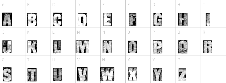 Uppercase characters