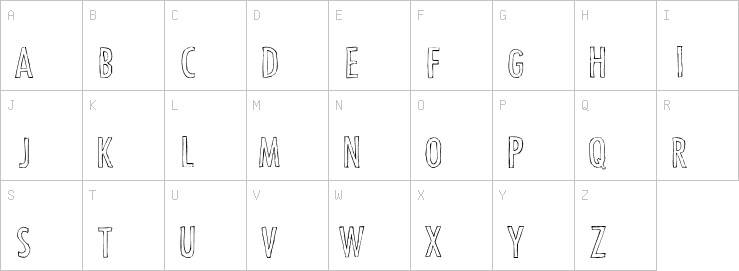 Uppercase characters