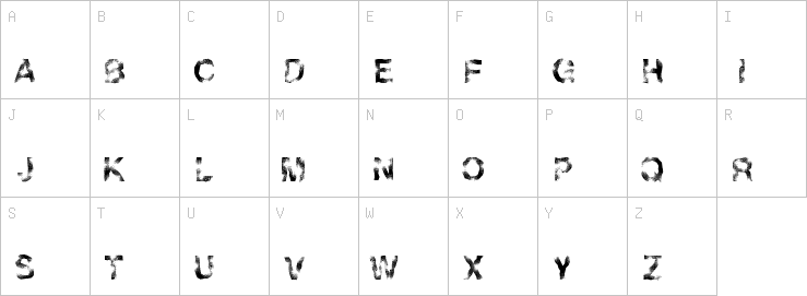 Uppercase characters