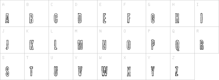 Uppercase characters