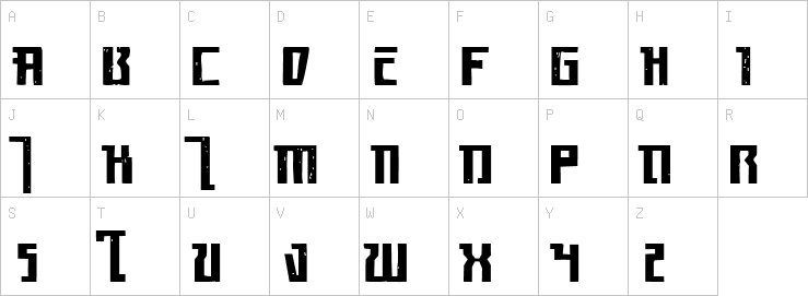 Uppercase characters