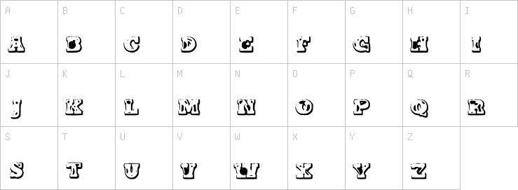 Uppercase characters