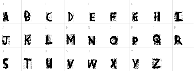 Uppercase characters