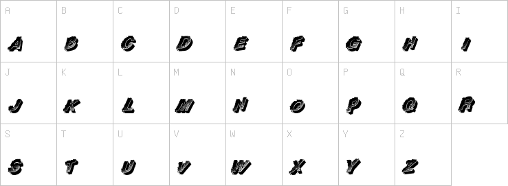 Uppercase characters