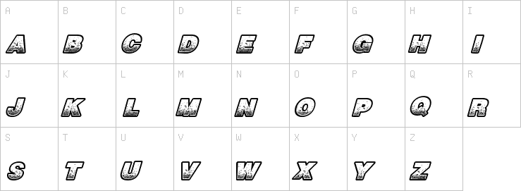 Uppercase characters