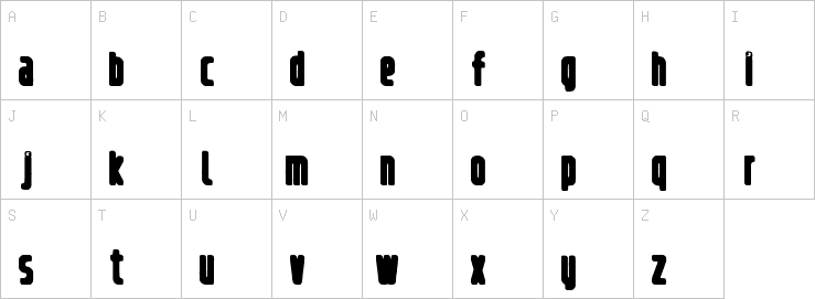 Uppercase characters