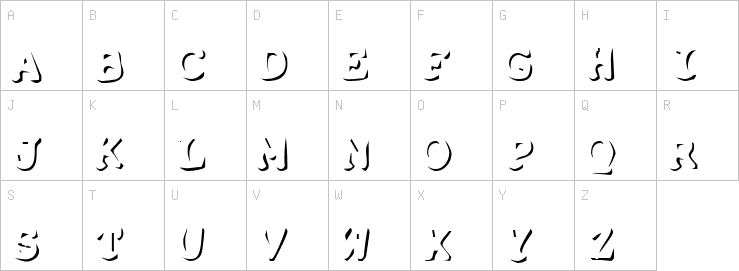 Uppercase characters