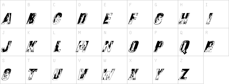 Uppercase characters