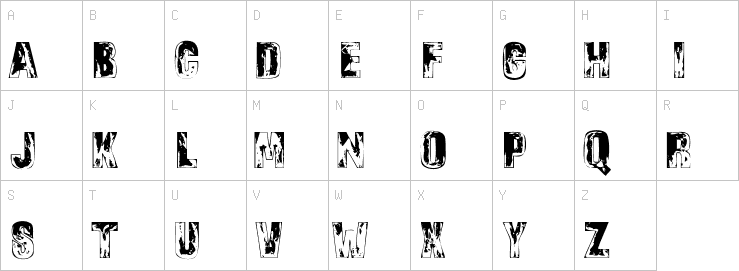 Uppercase characters