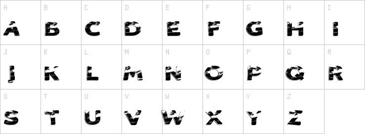 Uppercase characters