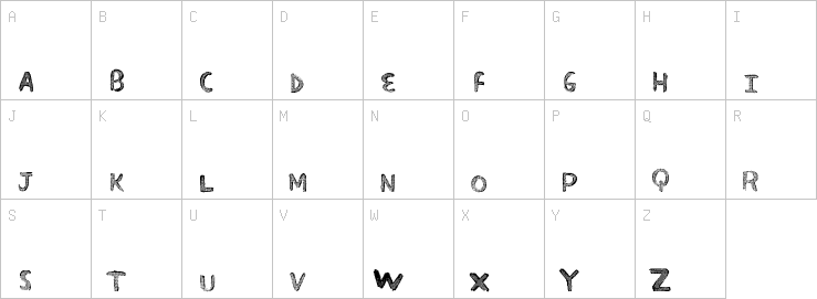 Uppercase characters