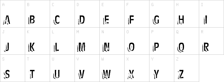 Uppercase characters