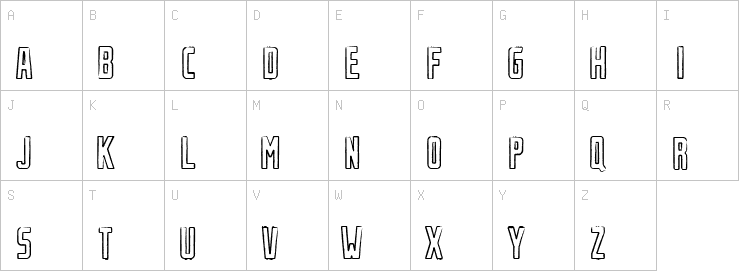 Uppercase characters