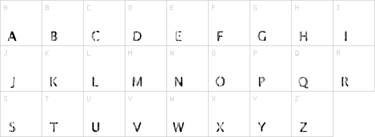 Uppercase characters