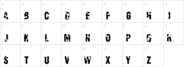 Uppercase characters