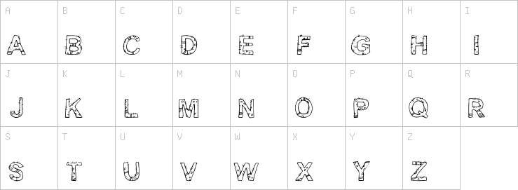 Uppercase characters