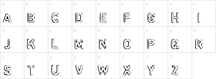 Uppercase characters