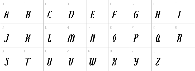 Uppercase characters