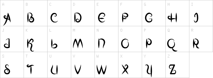 Uppercase characters