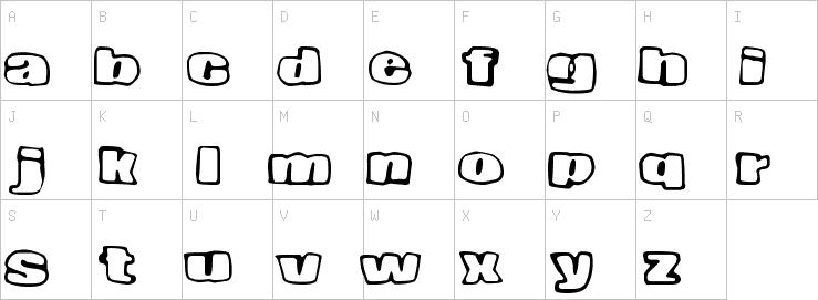 Uppercase characters