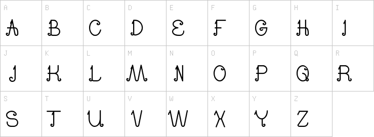 Uppercase characters