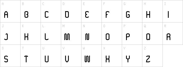 Uppercase characters