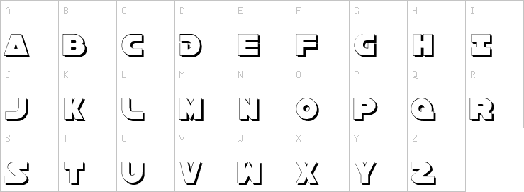 Uppercase characters