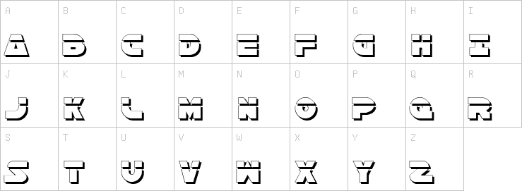 Uppercase characters