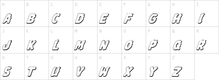 Uppercase characters