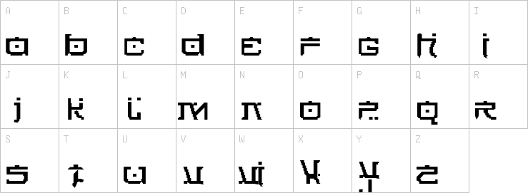 Uppercase characters