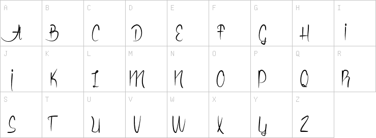 Uppercase characters