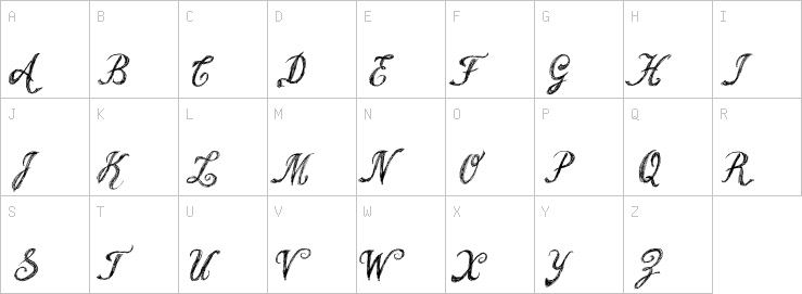 Uppercase characters