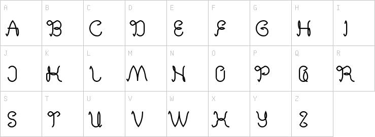 Uppercase characters