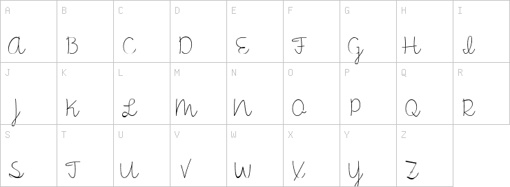 Uppercase characters