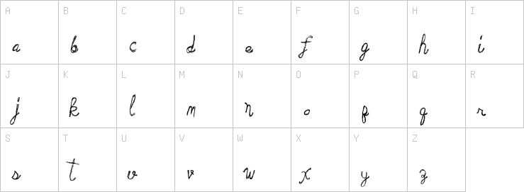 Uppercase characters