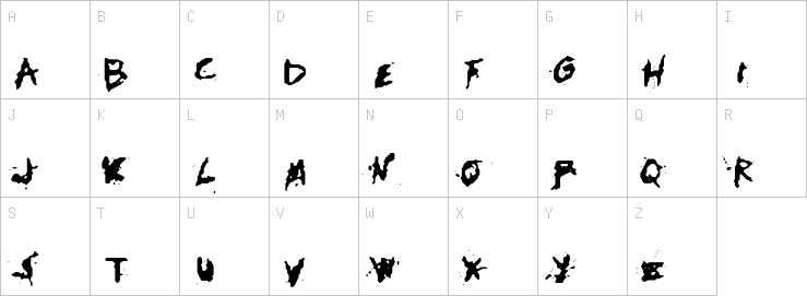 Uppercase characters