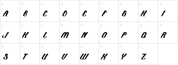 Uppercase characters