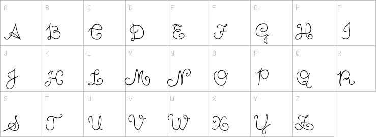 Uppercase characters