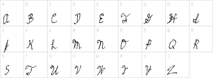 Uppercase characters