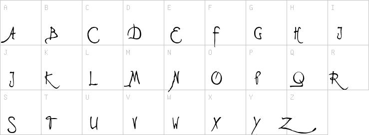 Uppercase characters