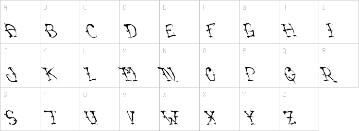 Uppercase characters