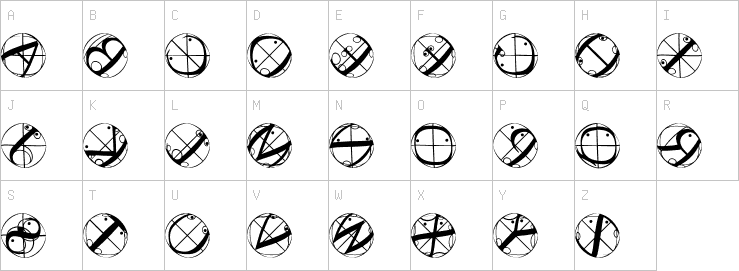 Uppercase characters